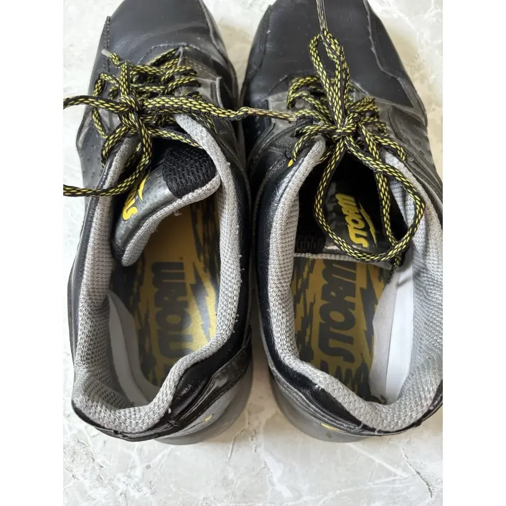 Storm Lightning Bowling Shoes Men's 11.5‎ M Black Yellow S201-1